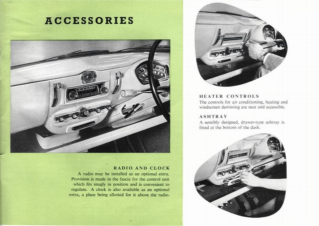 1954 Austin A40 And A50 Cambridge Brochure Page 3
